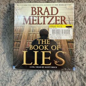 NWT Brad Metzer Book of Lies audiobook